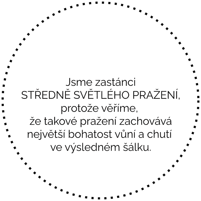 Středně světlé pražení